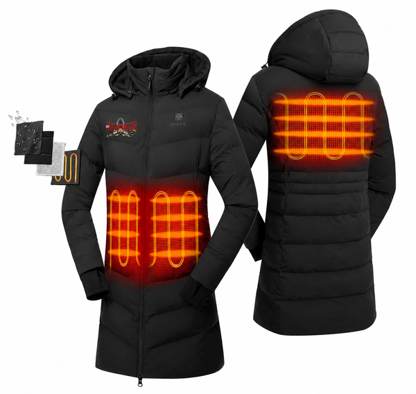 Ice Hawks Ororo Women's Heated Puffer Parka