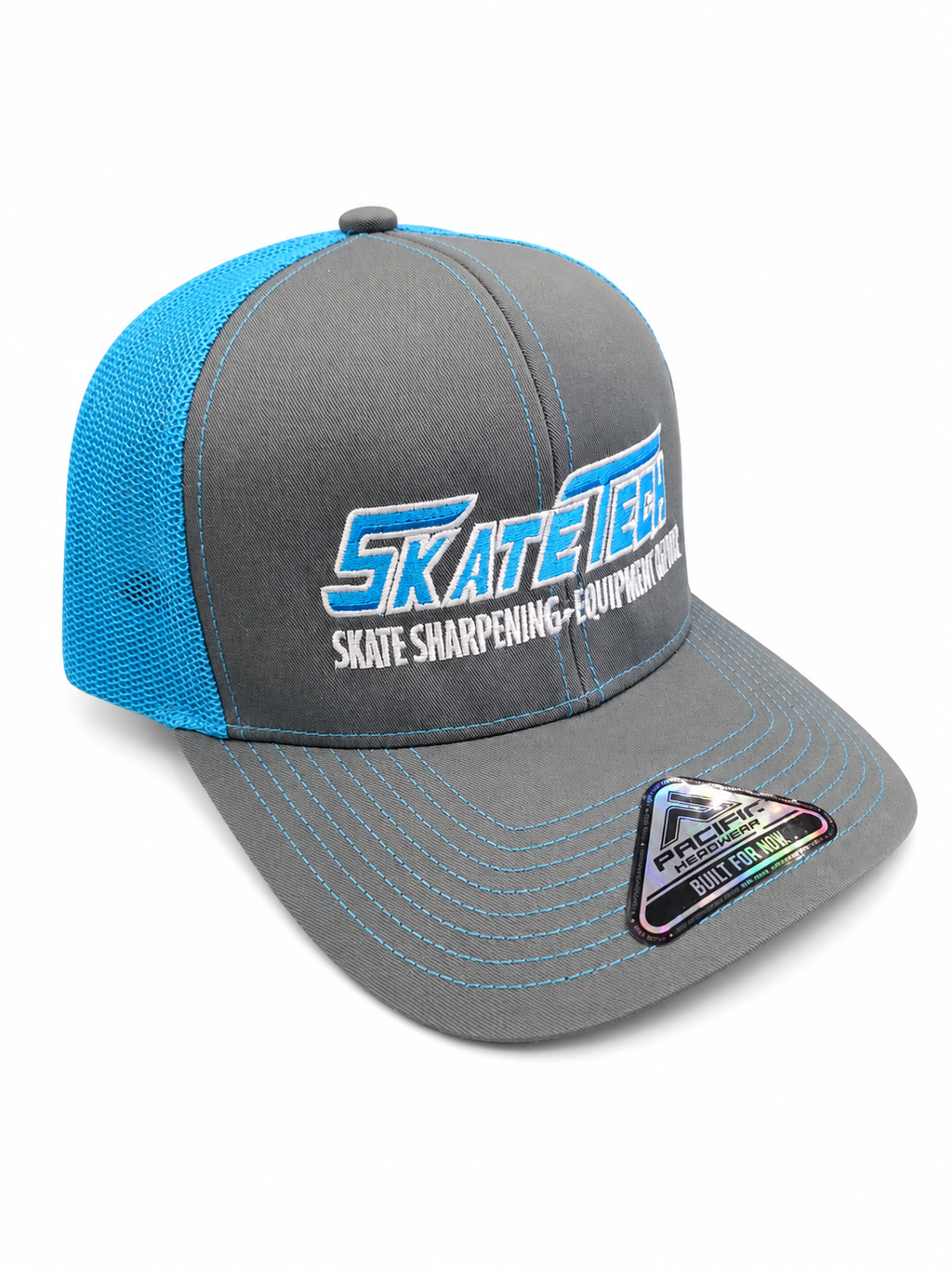 Pacific 104C — Graphite/Neon Blue