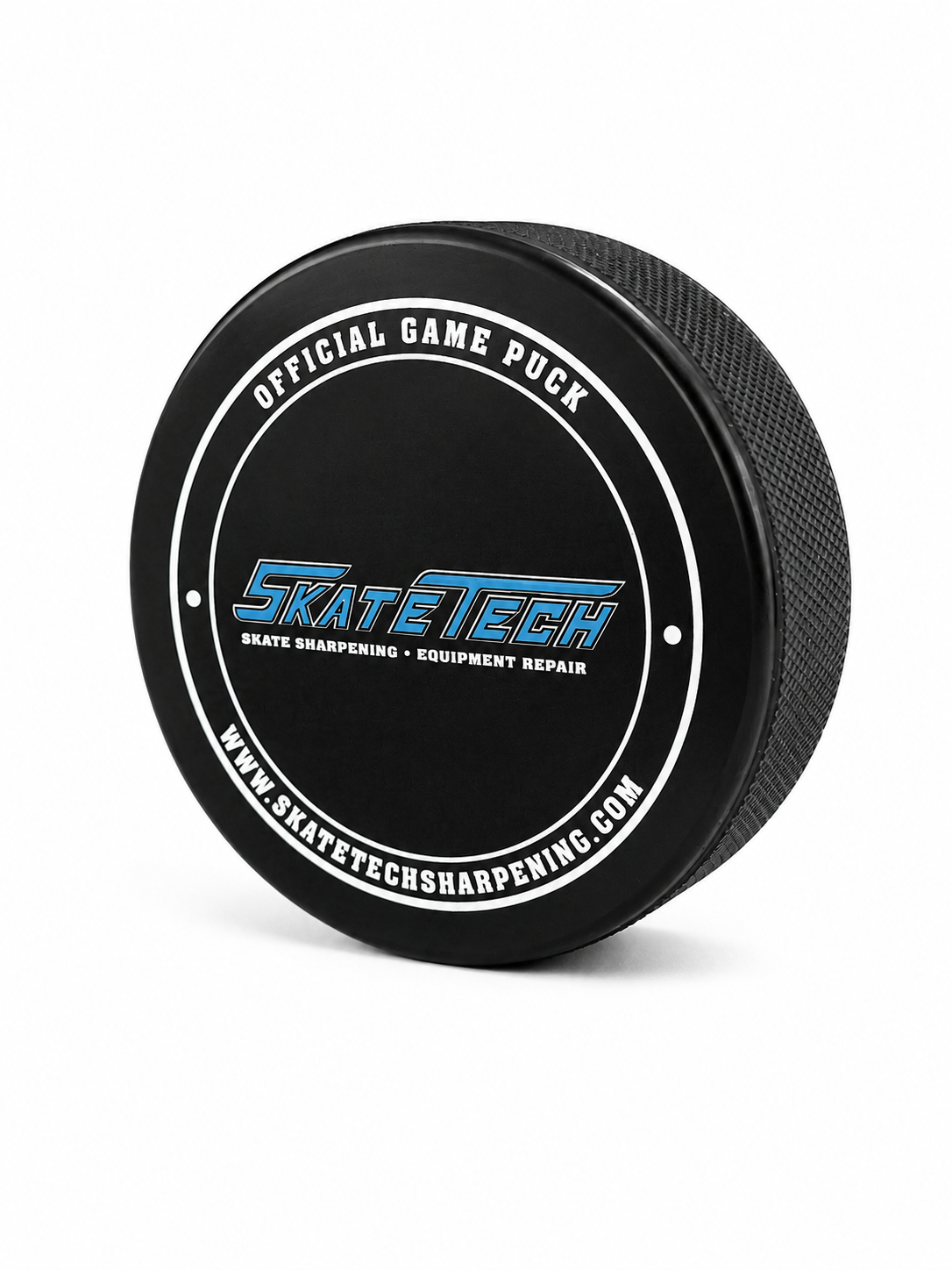 SkateTech Official 6oz. Hockey Puck [2026-05-25-chad-b2]