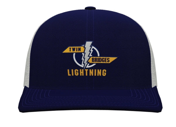 Pacific 104C TBL Navy/White Snapback Hat