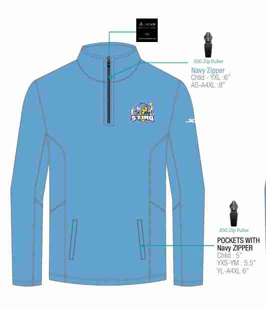 St. Louis Sting JOG ¼ Zip