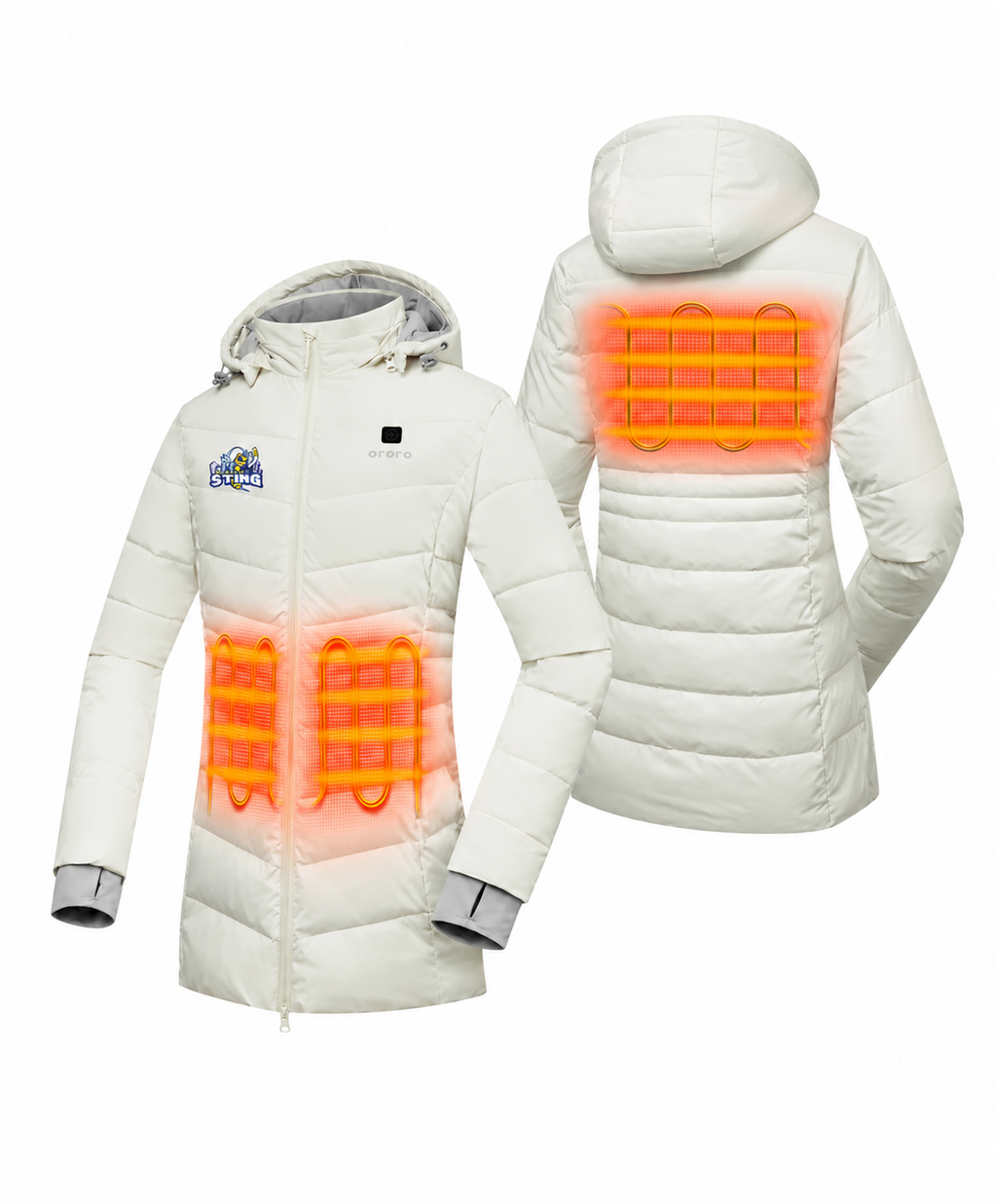 Sting Ororo Women's Heated Puffer Parka