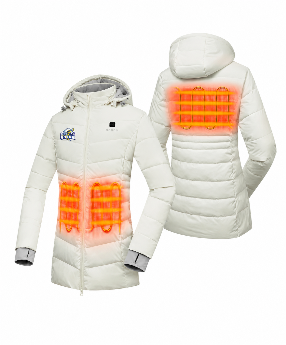 Sting Ororo Women's Heated Puffer Parka