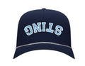 Sting Pacific P242 Rope Snapback Hat-Navy