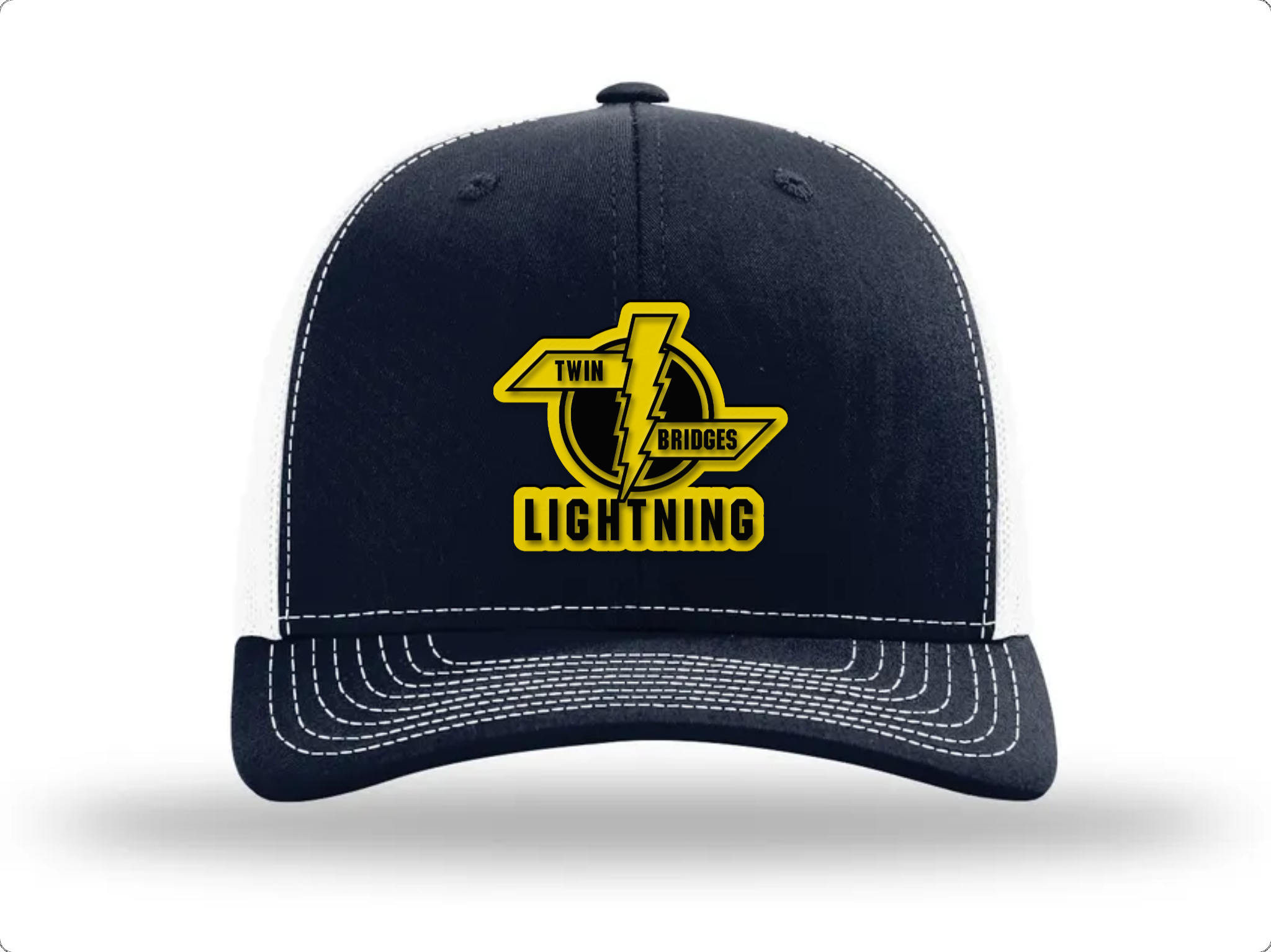 TBL Richardson 112 Navy/White Patch Hat