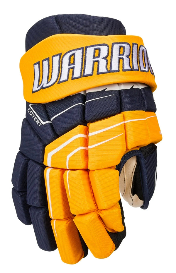 TBL Warrior Covert QR7 T Navy/Gold Gloves