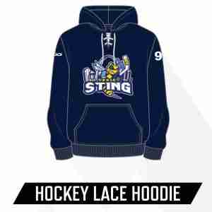 St. Louis Sting JOG Hockey Lace Hoodie