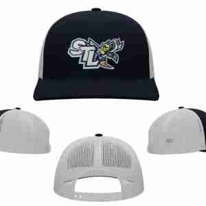 Sting "STL" Pacific 104C Trucker Snapback Hat-Navy/White