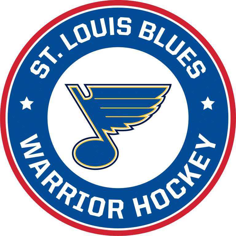 Blues Warriors Hockey Logo