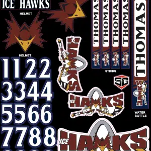 SIIH Player Decal Kit