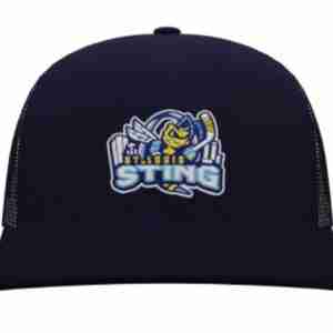 Sting Pacific 104C Trucker Snapback Hat-Navy/Navy