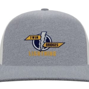 Pacific 110C TBL Heather Grey/White Snapback Hat