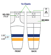 JOG Blues Game Socks